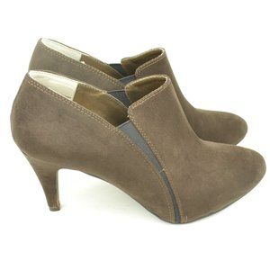 Nine West Celia Womens' Size 9M Brown Suede 3" Heels Pumps Shoes